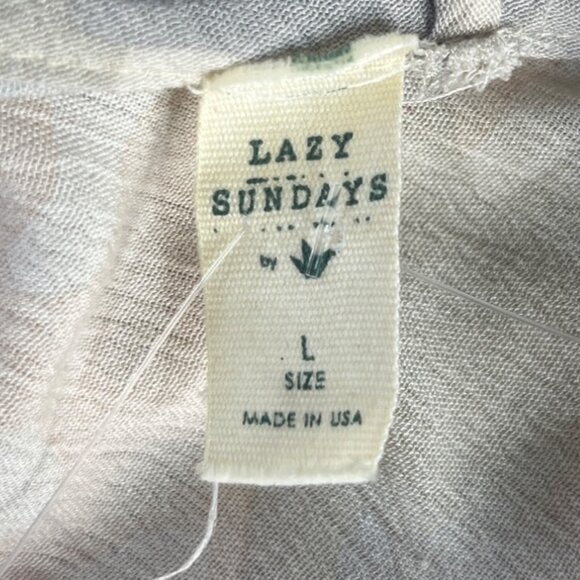 Lazy Sundays Surplice Cam-Oh Top Womens Large Pink New Camo - Picture 5 of 8